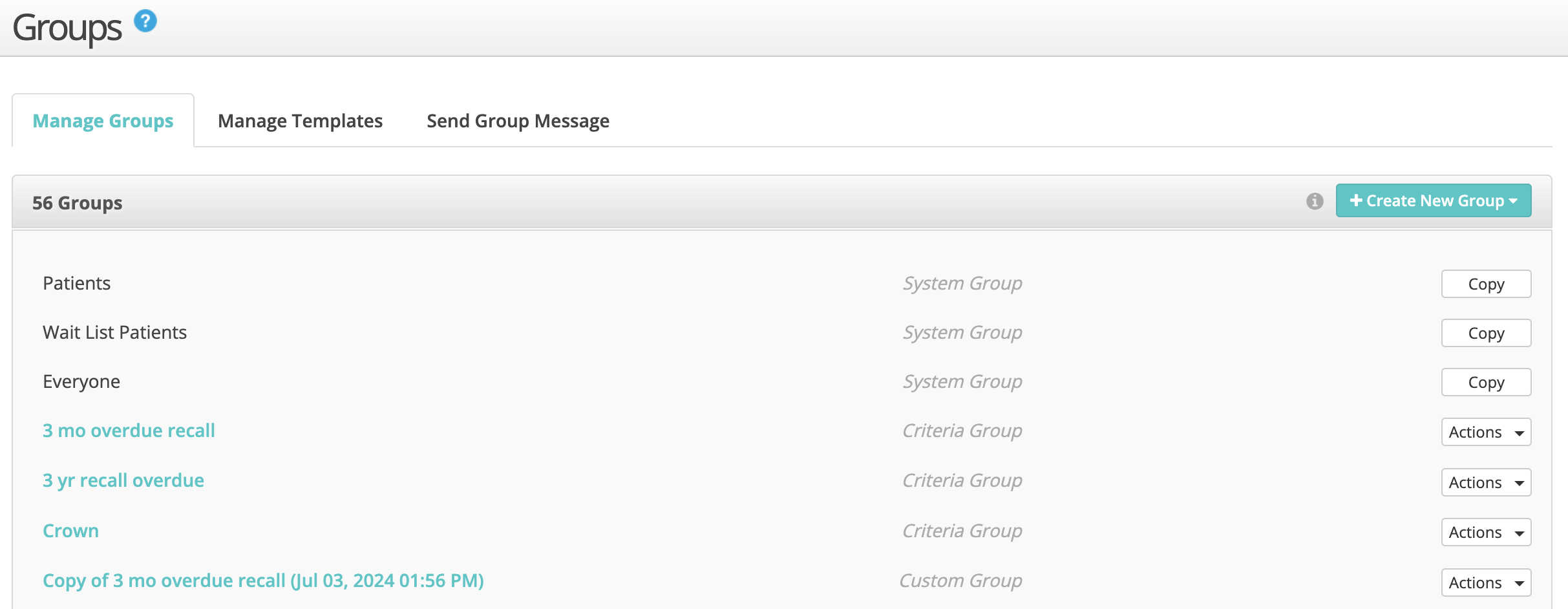 Make a copy of an existing group